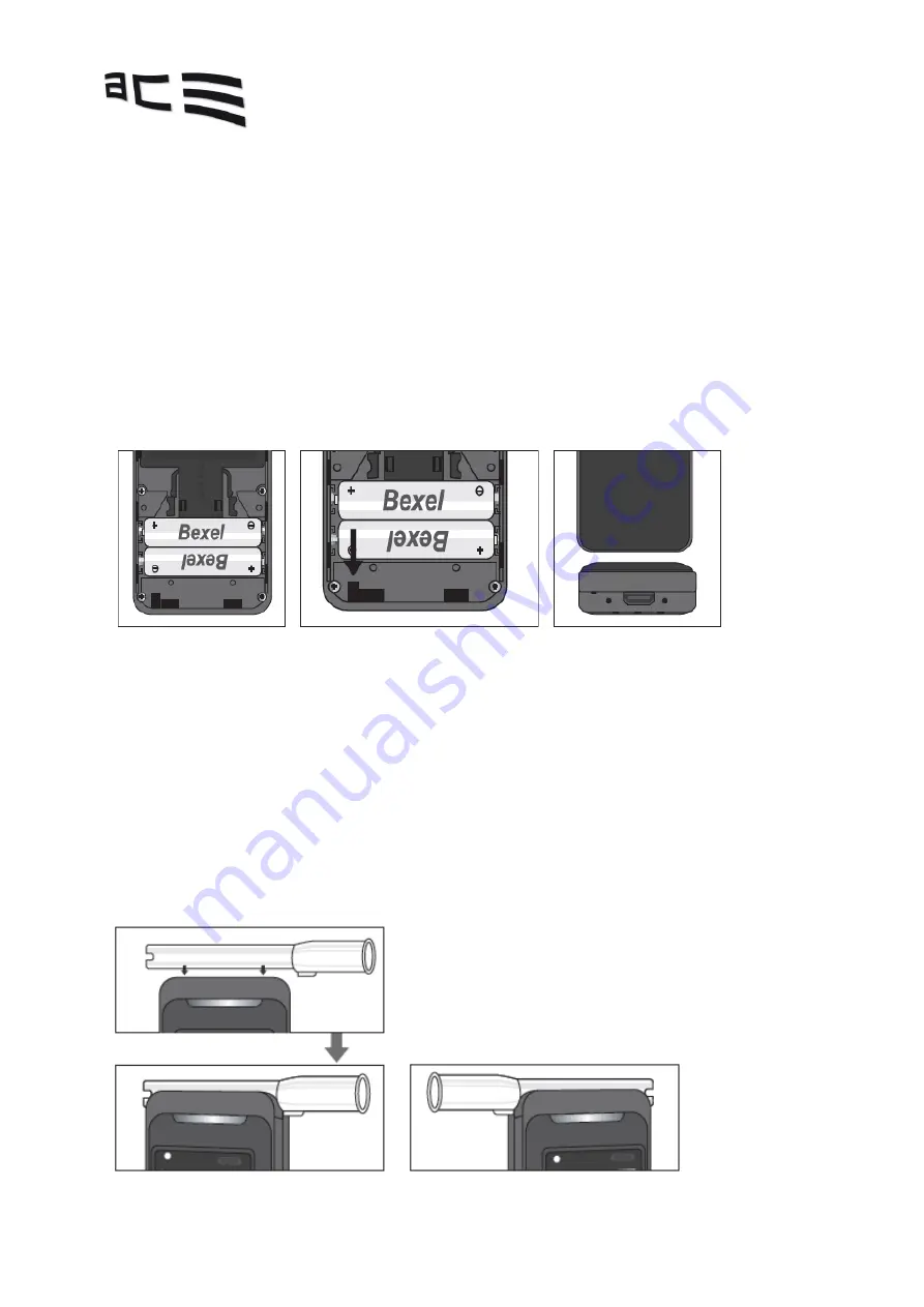 Ace ALCOSCAN Pro MED Operating Manual Download Page 3