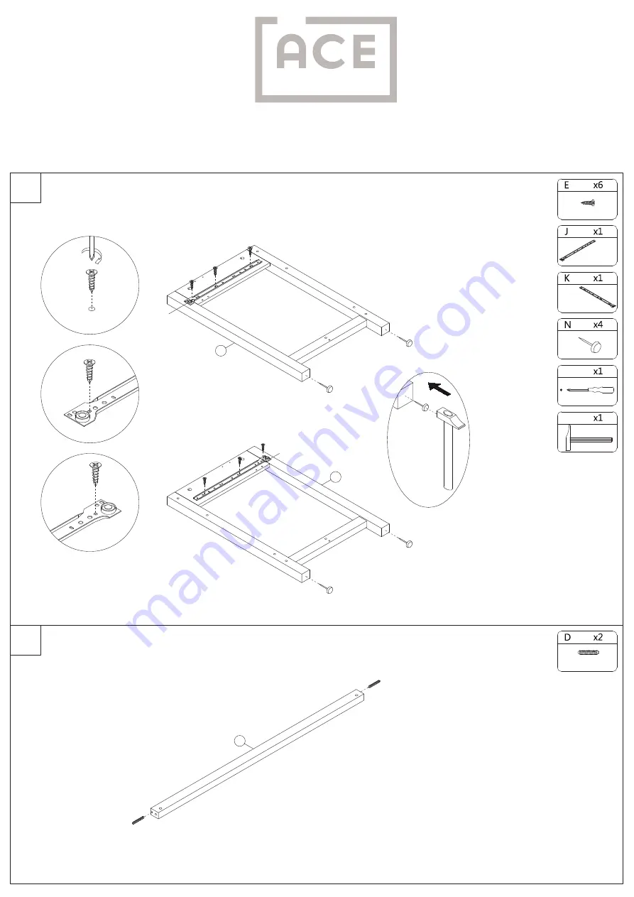 Ace WILLOW 0722001 Manual Download Page 4