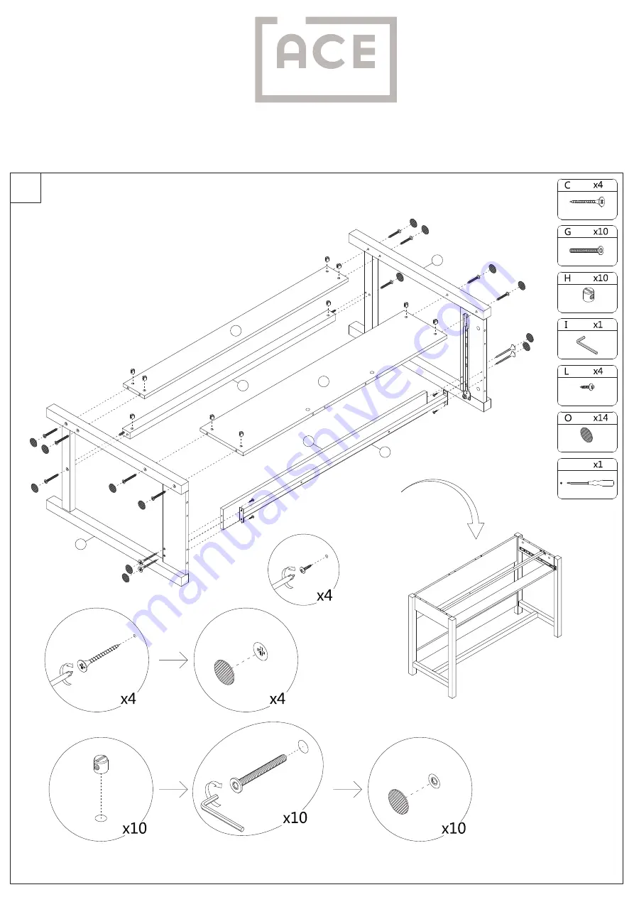 Ace WILLOW 0722001 Manual Download Page 5