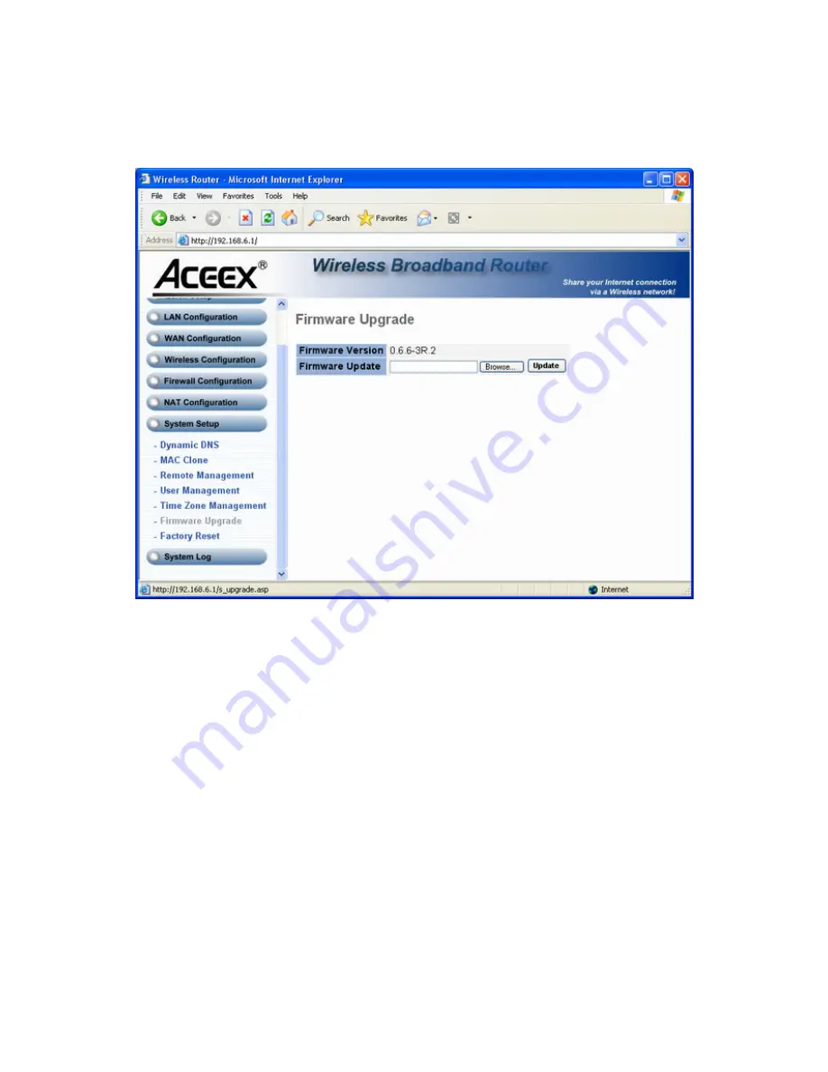 Aceex Wireless 11g Router User Manual Download Page 39