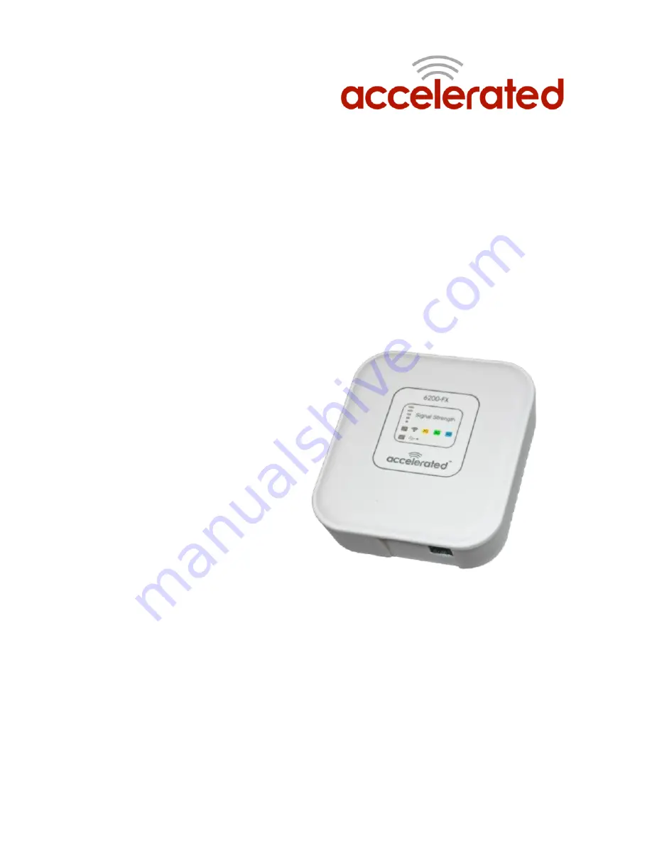 acelerated 6200-FX User Manual Download Page 1