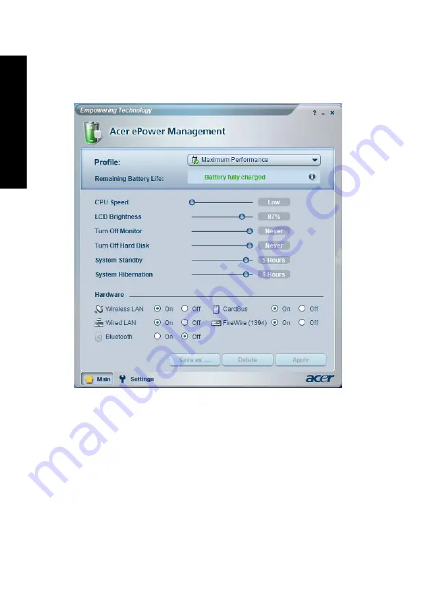 Acer 3100 1868 - Aspire Manuel D'Utilisation Download Page 26