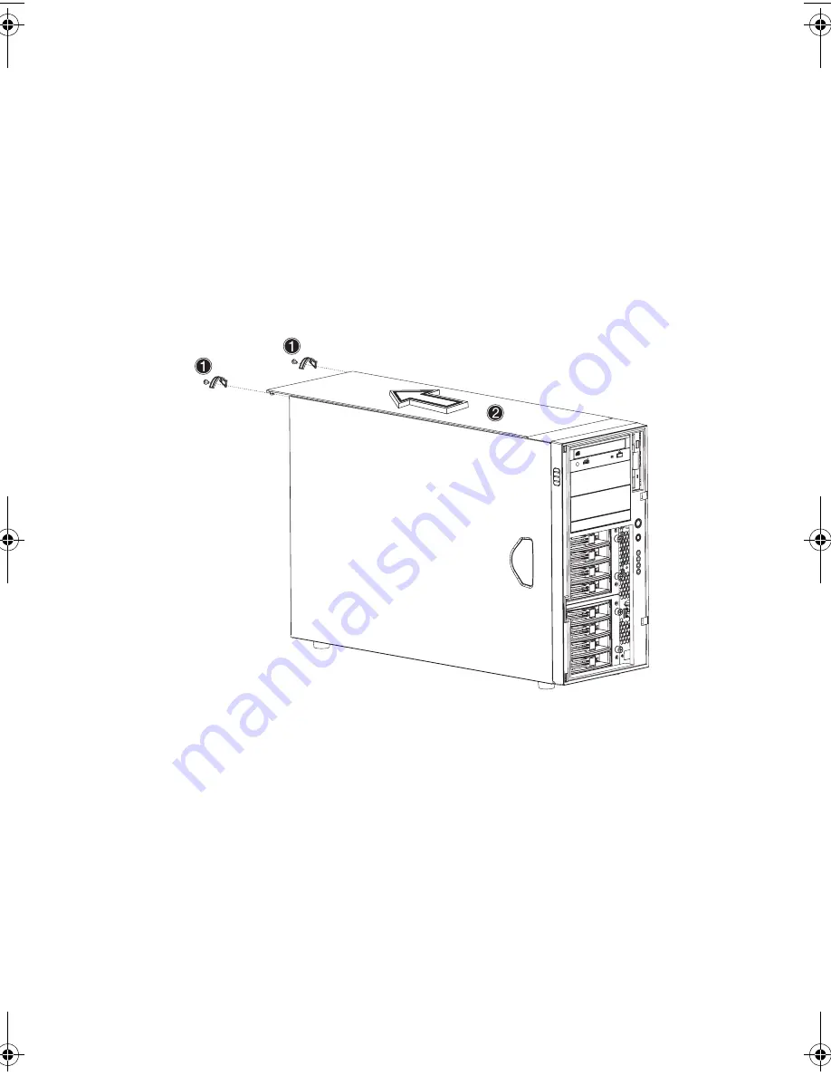 Acer Altos G700 series Rack Installation Instructions Download Page 7