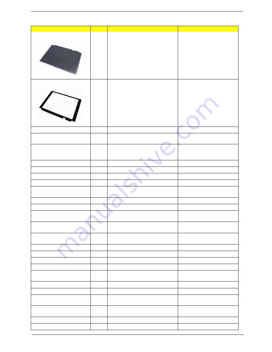 Acer Aspire 3000 Series Service Manual Download Page 105