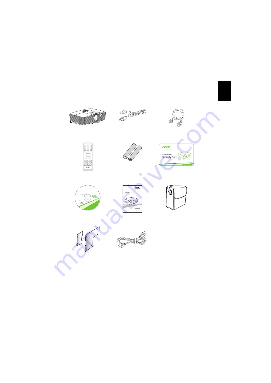 Acer B123D Series User Manual Download Page 13