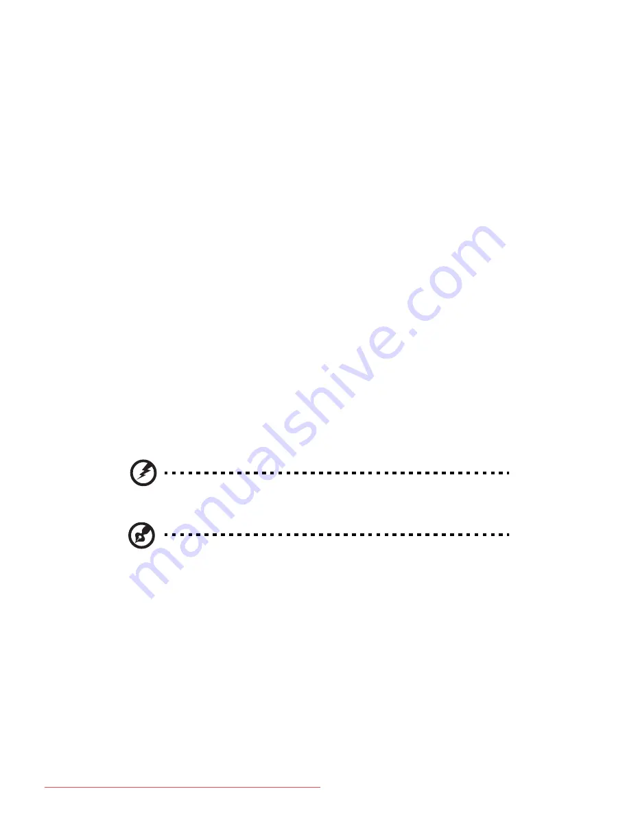 Acer D402D User Manual Download Page 4