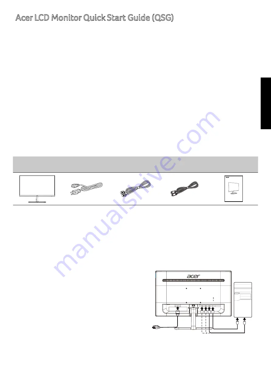 Acer EB3 Series Скачать руководство пользователя страница 3