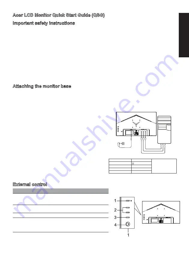 Acer NITRO KG2 Series User Manual Download Page 3