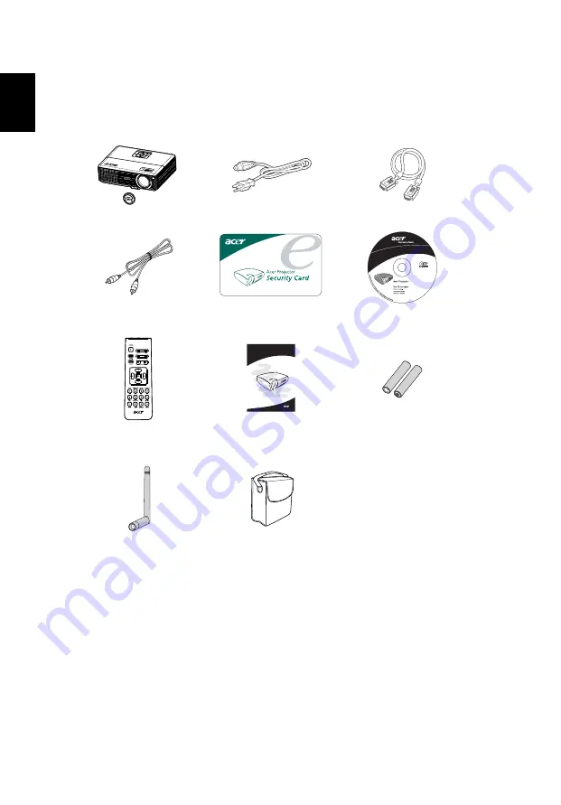 Acer P1266n Series User Manual Download Page 14