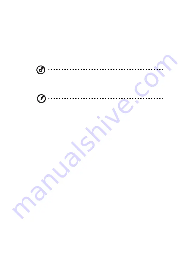 Acer P1560Bi User Manual Download Page 5