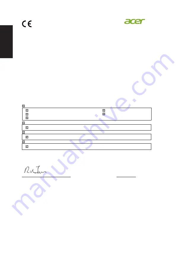 Acer RL272 User Manual Download Page 10