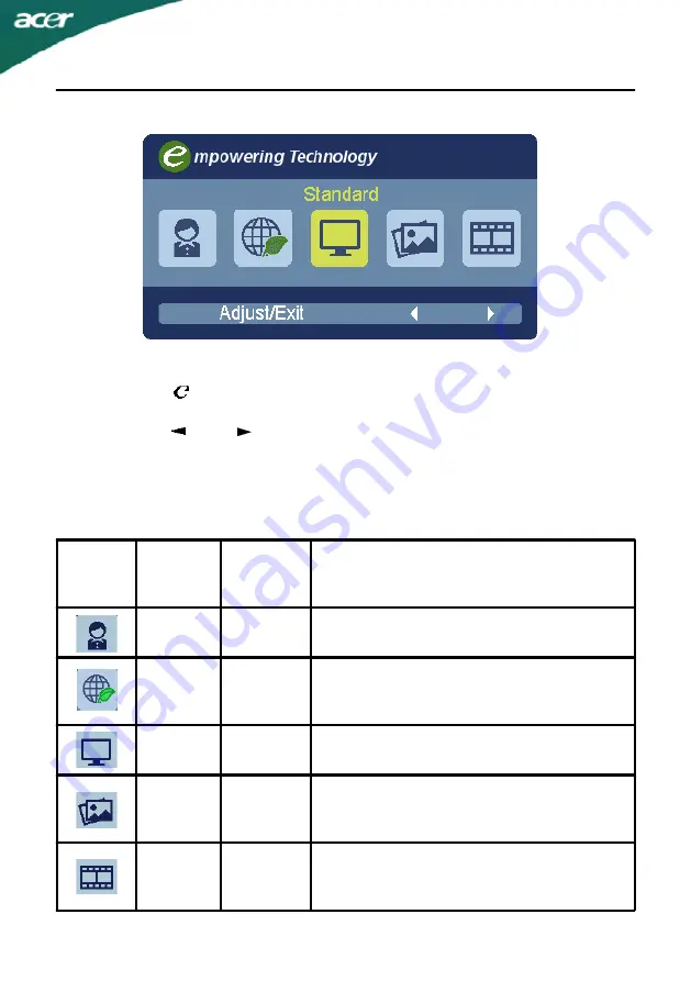 Acer S202HLbd User Manual Download Page 15