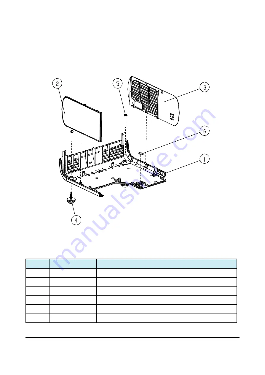 Acer XD1170D Service Manual Download Page 114