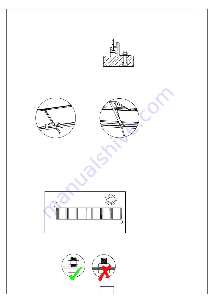 ACF Greenhouses GROW MORE GM13D Assembly Instructions Manual Download Page 4