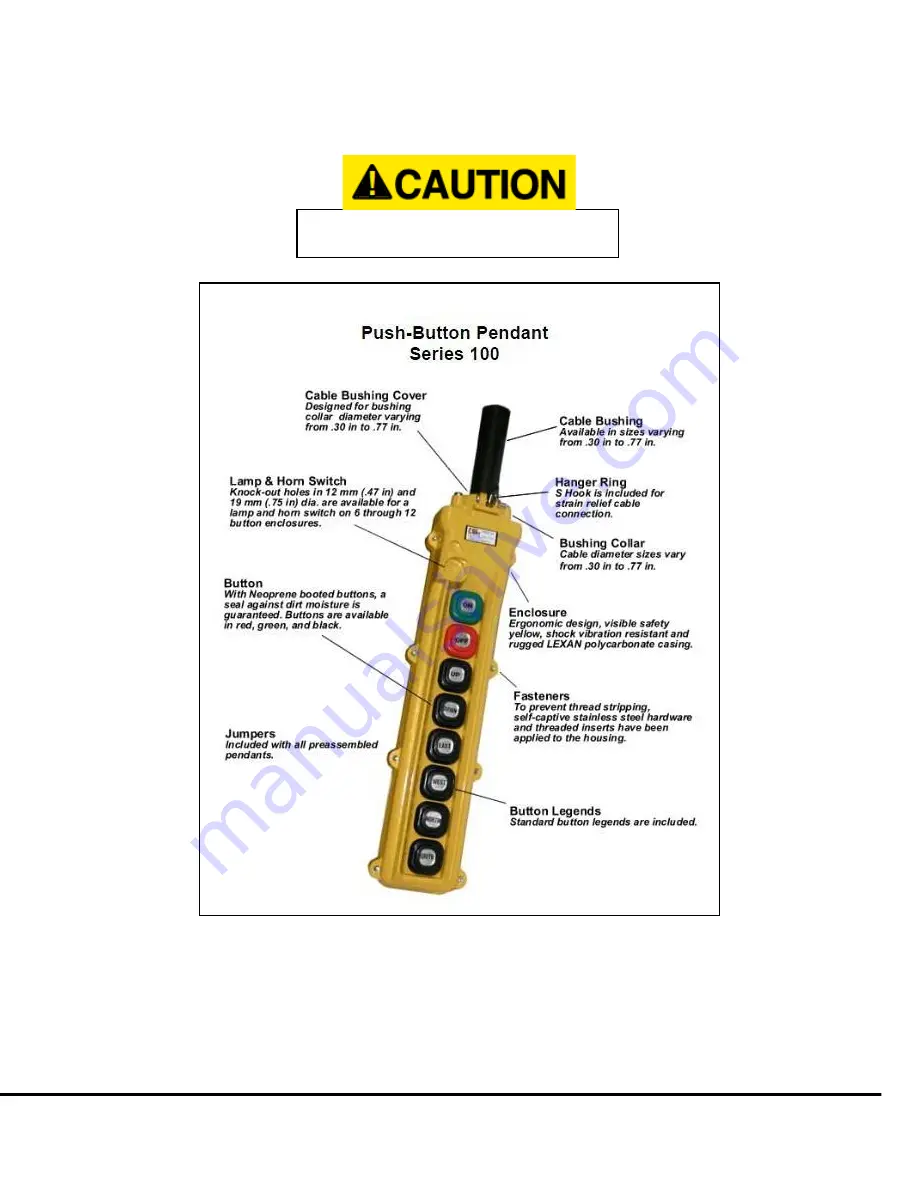 ACI Hoist & Crane NECH Series Скачать руководство пользователя страница 13