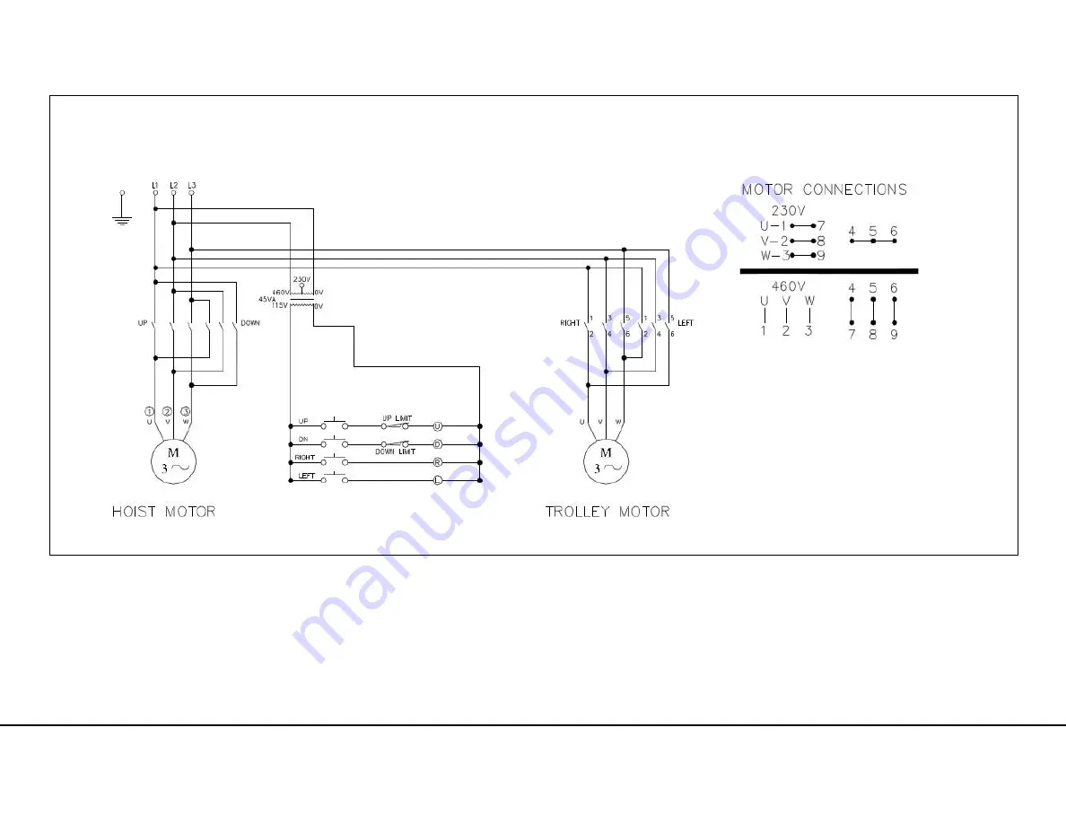 ACI Hoist & Crane NECH Series Operation Manual Download Page 57