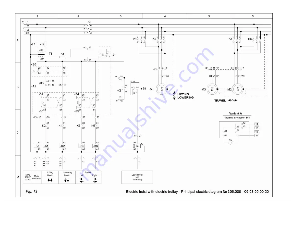 ACI Hoist & Crane WR Operation Manual Download Page 58