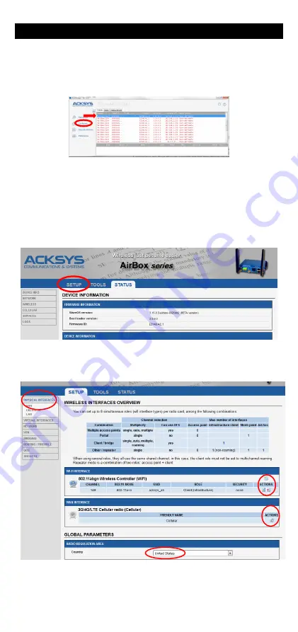 Acksys AirBox V1 Series Скачать руководство пользователя страница 21