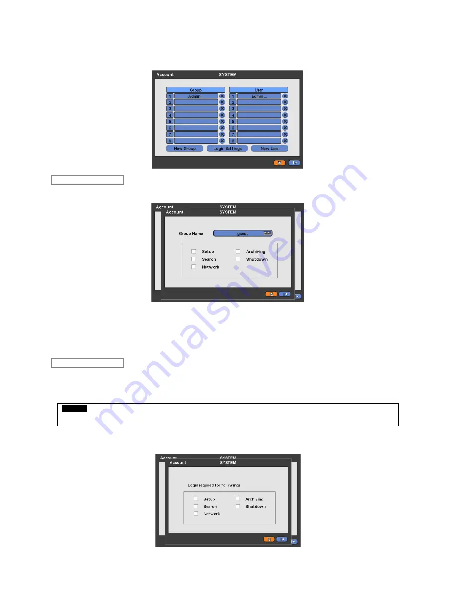 ACM Security System Advanced MPEG-4 DVR User Manual Download Page 25