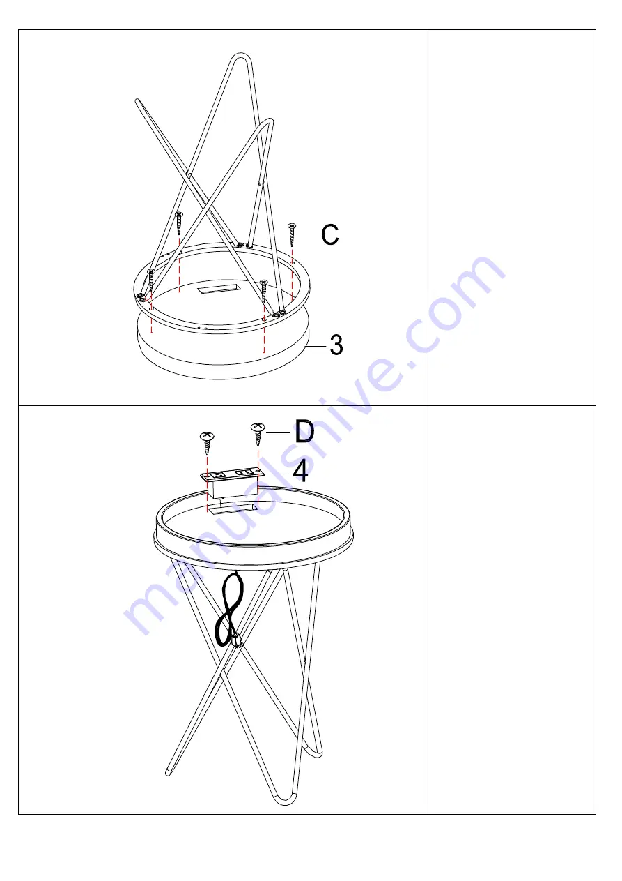 Acme Furniture 84651 Assembly Instructions Download Page 3