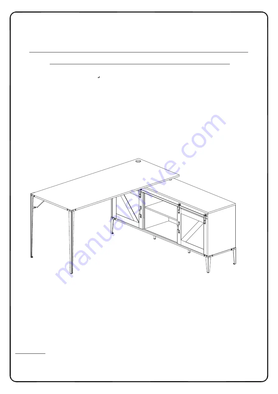 Acme Furniture Zakwani OF00001 Скачать руководство пользователя страница 1