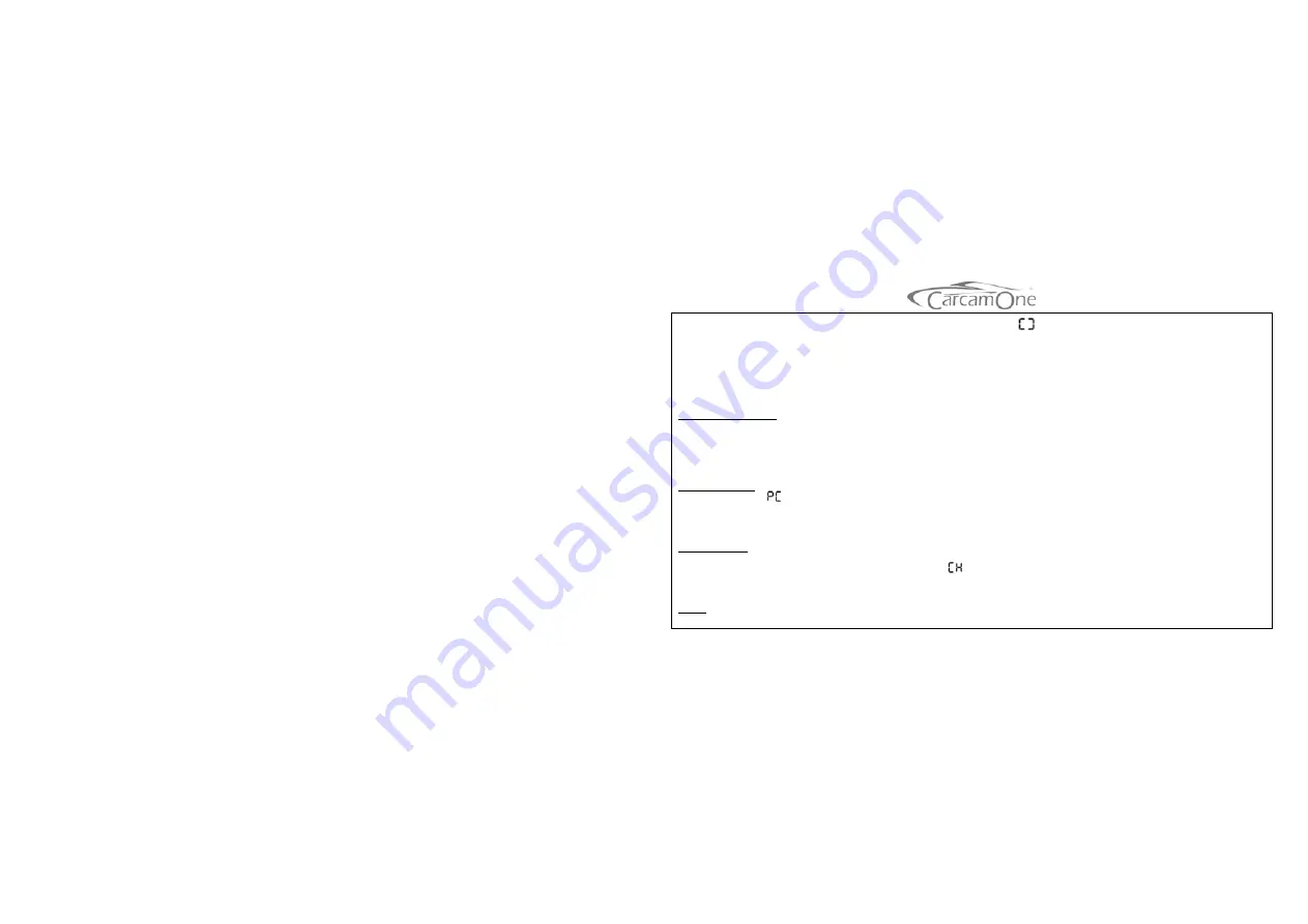 ACME CarcamOne Manual Download Page 18