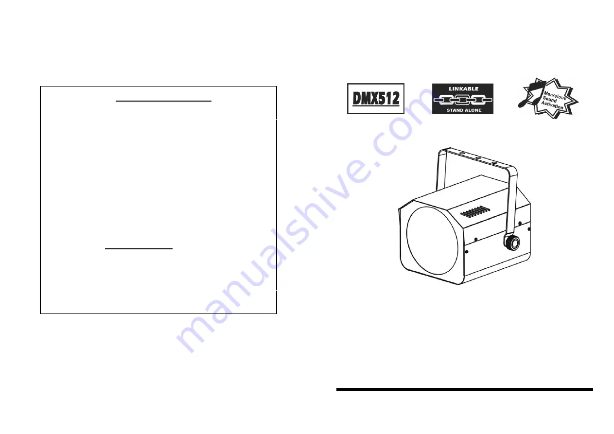 ACME LED-737 Скачать руководство пользователя страница 1