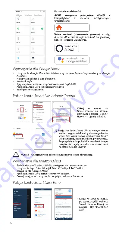 ACME SH1101 Manual Download Page 22