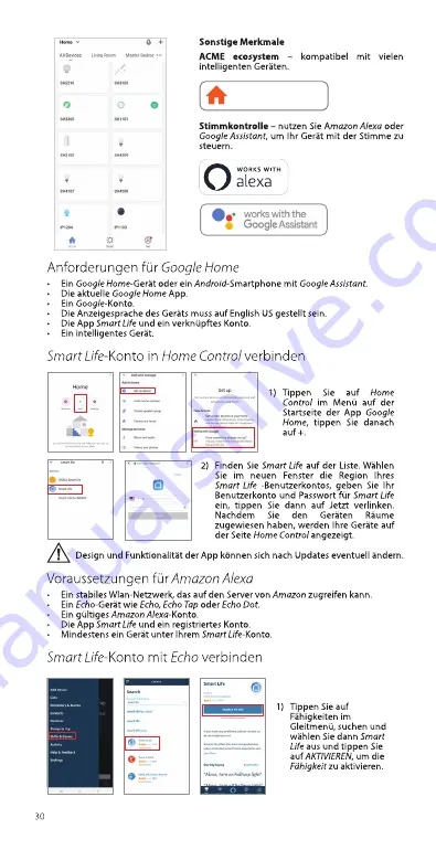 ACME SH1101 Manual Download Page 30