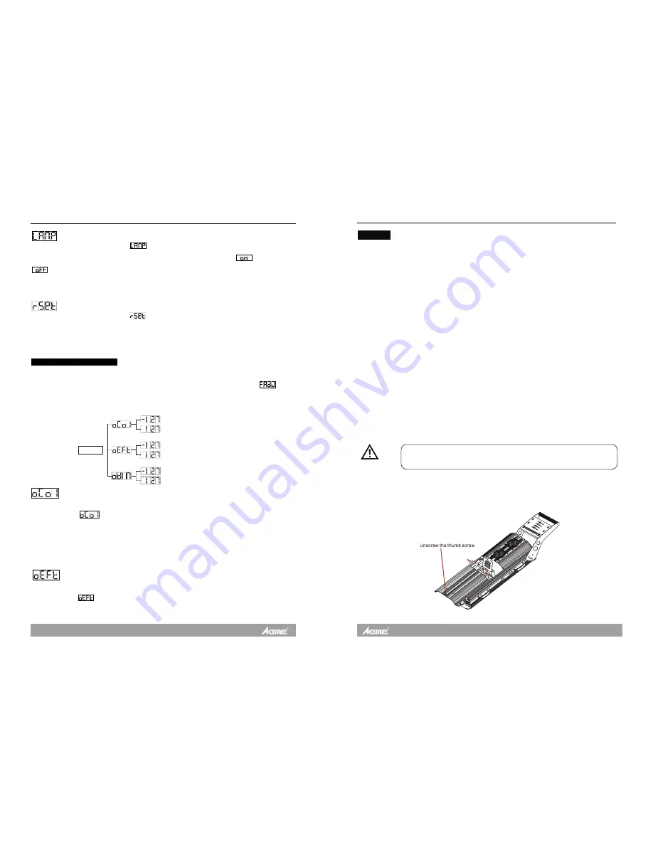 ACME XP-1200F User Manual Download Page 9