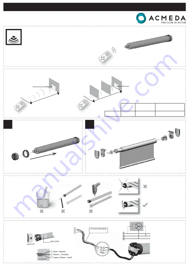 Acmeda AUTOMATE EL S45 Technical Specifications Download Page 1