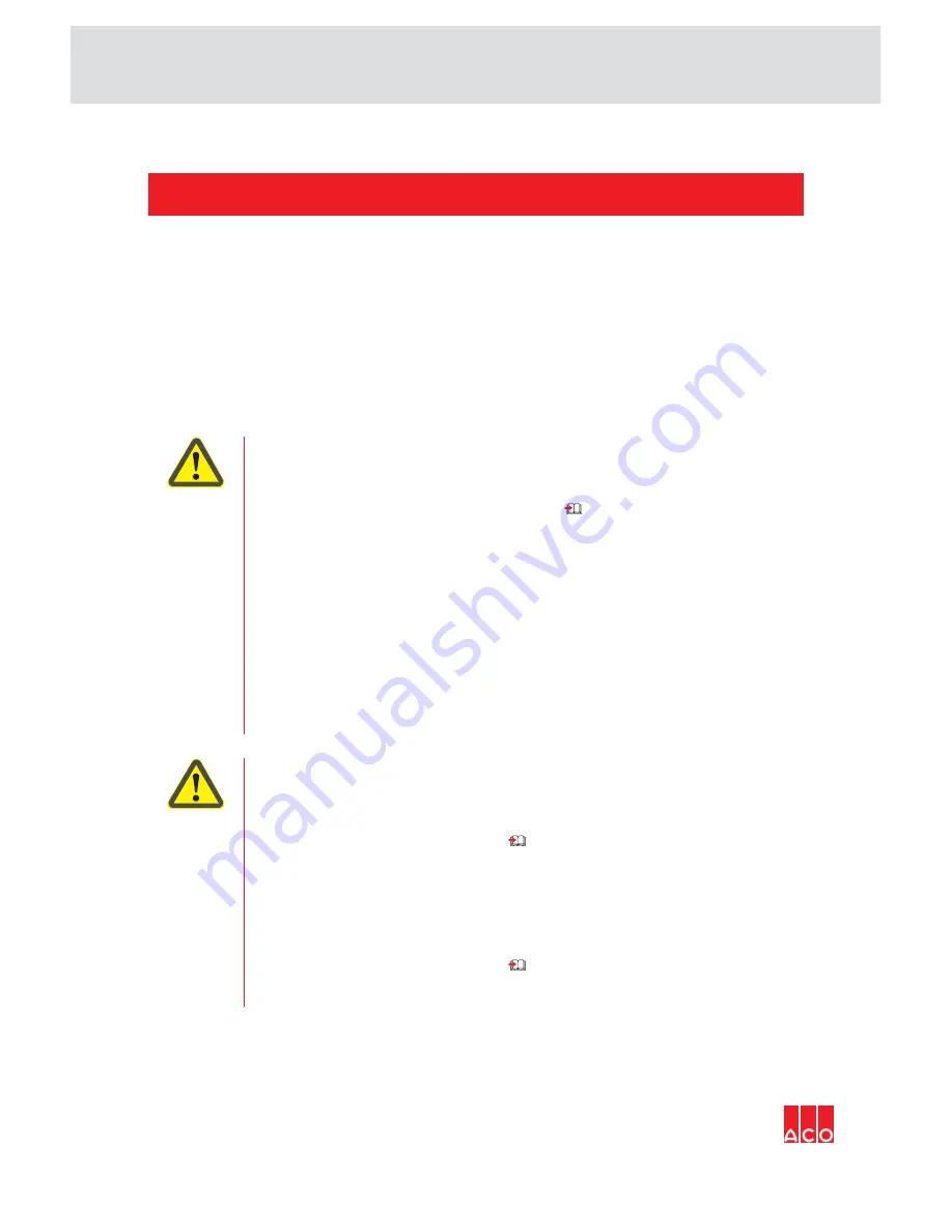 ACO Quatrix-K 620368 Operating Manual Download Page 64