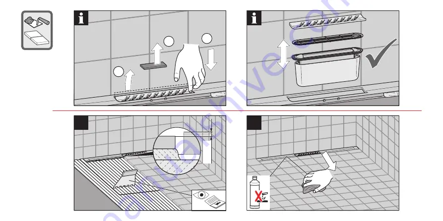 ACO ShowerDrain S+ GV 30 Manual Download Page 16