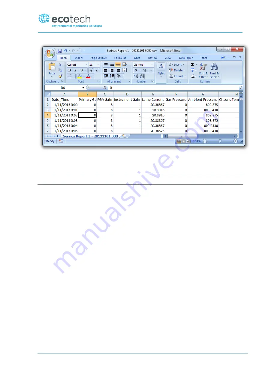 ACOEM Met One Instruments GAS-1060 User Manual Download Page 79