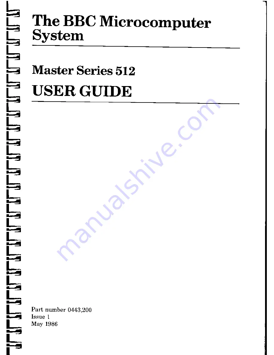 Acorn computer BBC Master 512 User Manual Download Page 2