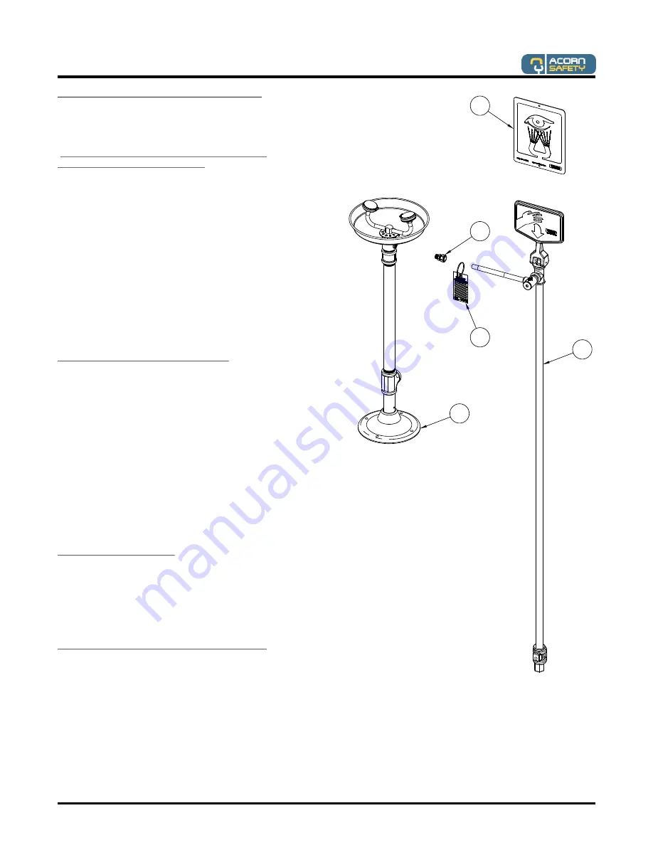 Acorn Safety S0310-FPB Installation, Operation And Maintenance Instructions Download Page 3