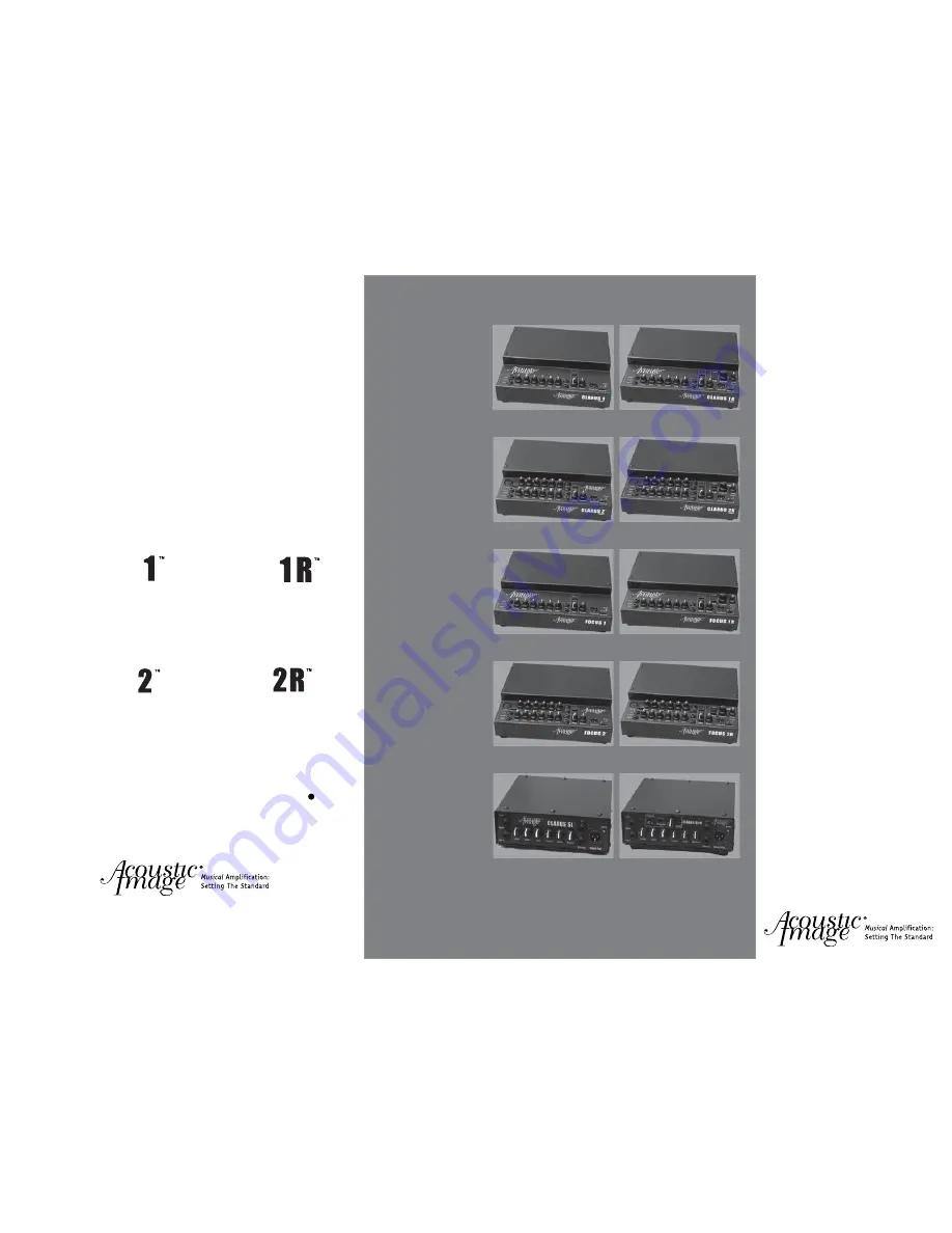 Acoustic Image 400 IA Owner'S Manual Download Page 1