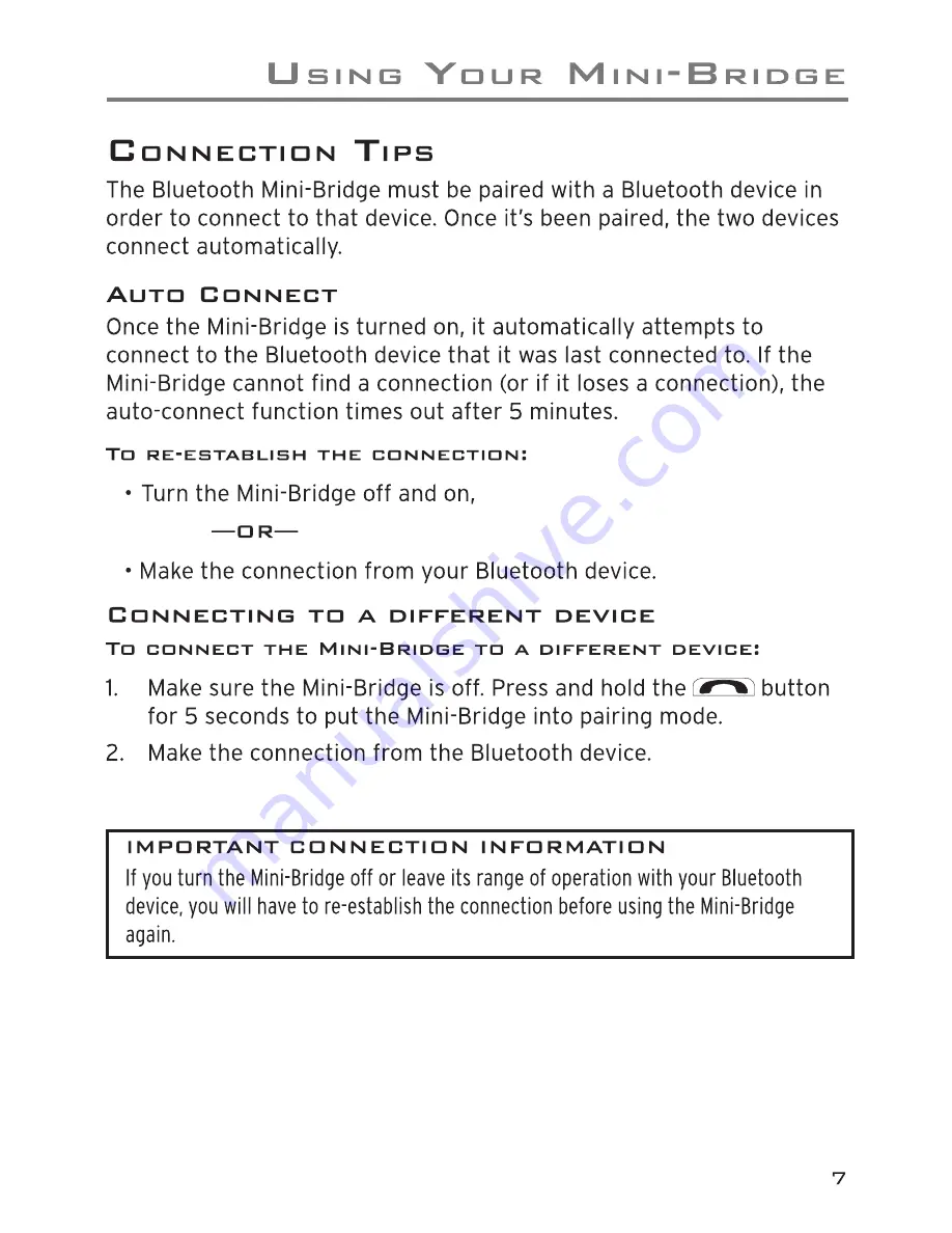 Acoustic Research ARWH1 User Manual Download Page 7