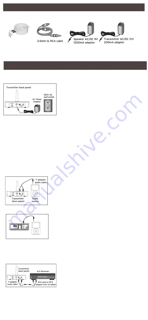 Acoustic Research AWS53 User Manual Download Page 3