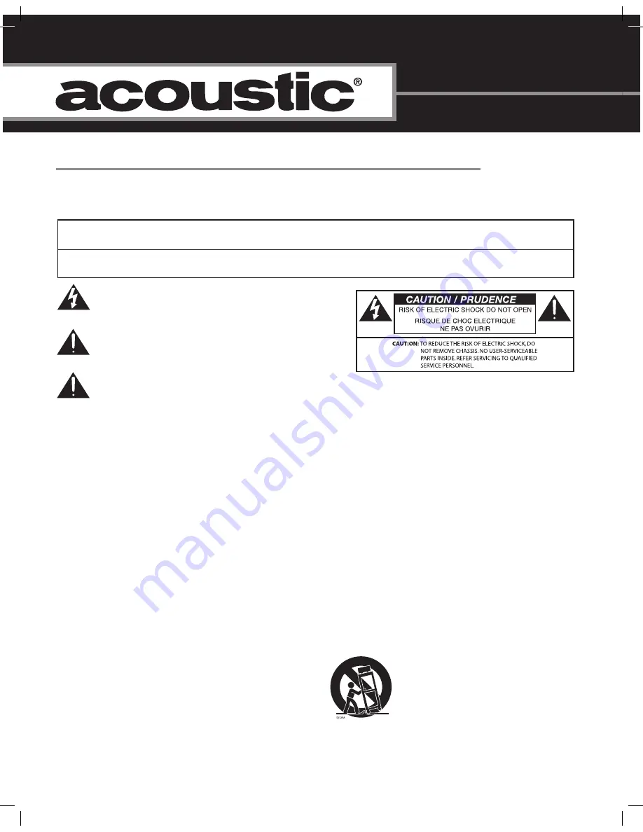 Acoustic AG120S User Manual Download Page 2