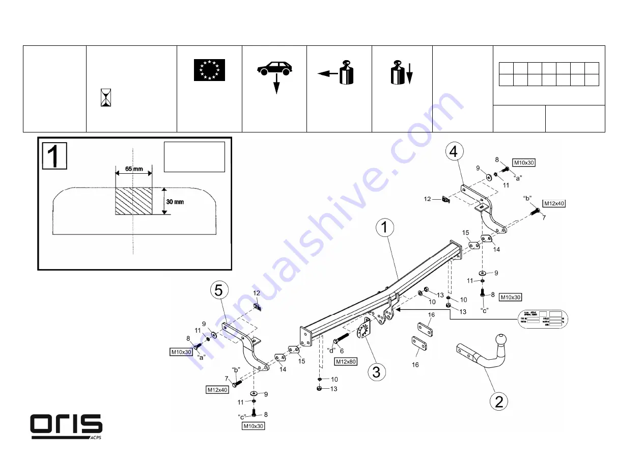 ACPS Oris 036-951 Скачать руководство пользователя страница 1