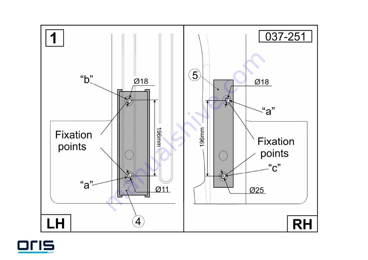 ACPS oris 037-251 Fitting Instruction Download Page 16