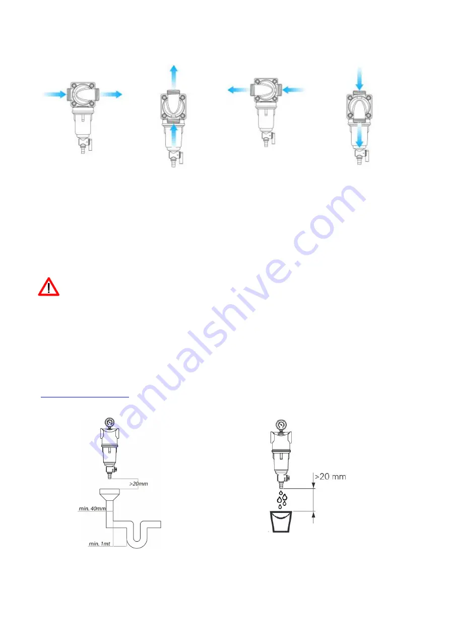 Acqua Brevetti Bravo FT300 Installation And Operating Instructions Manual Download Page 54