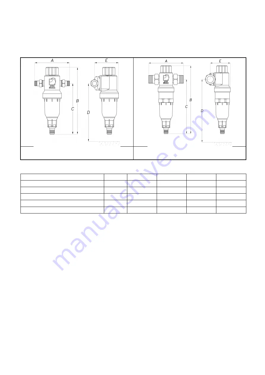 Acqua Brevetti BRAVOFIL FT020 Скачать руководство пользователя страница 2