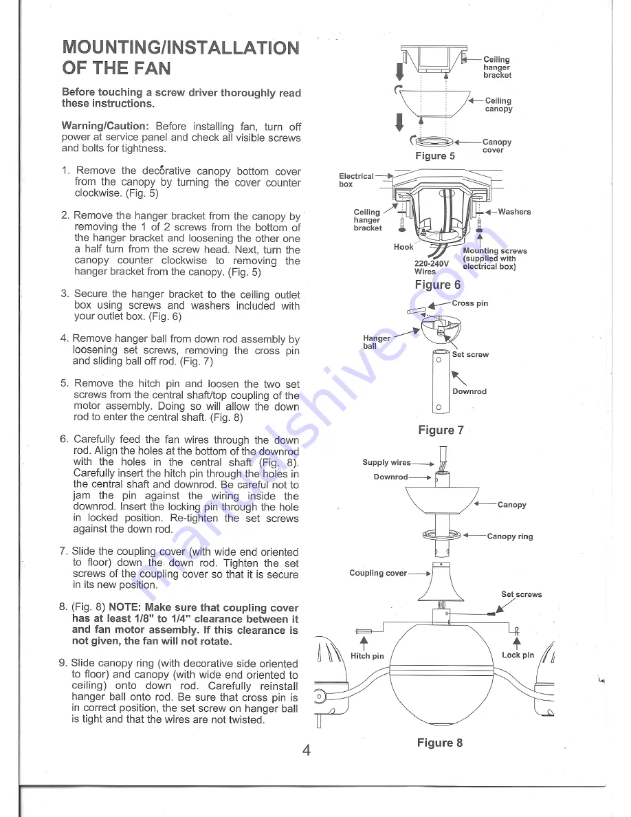 Acqua AC-MGD2 Instruction Manual Download Page 5