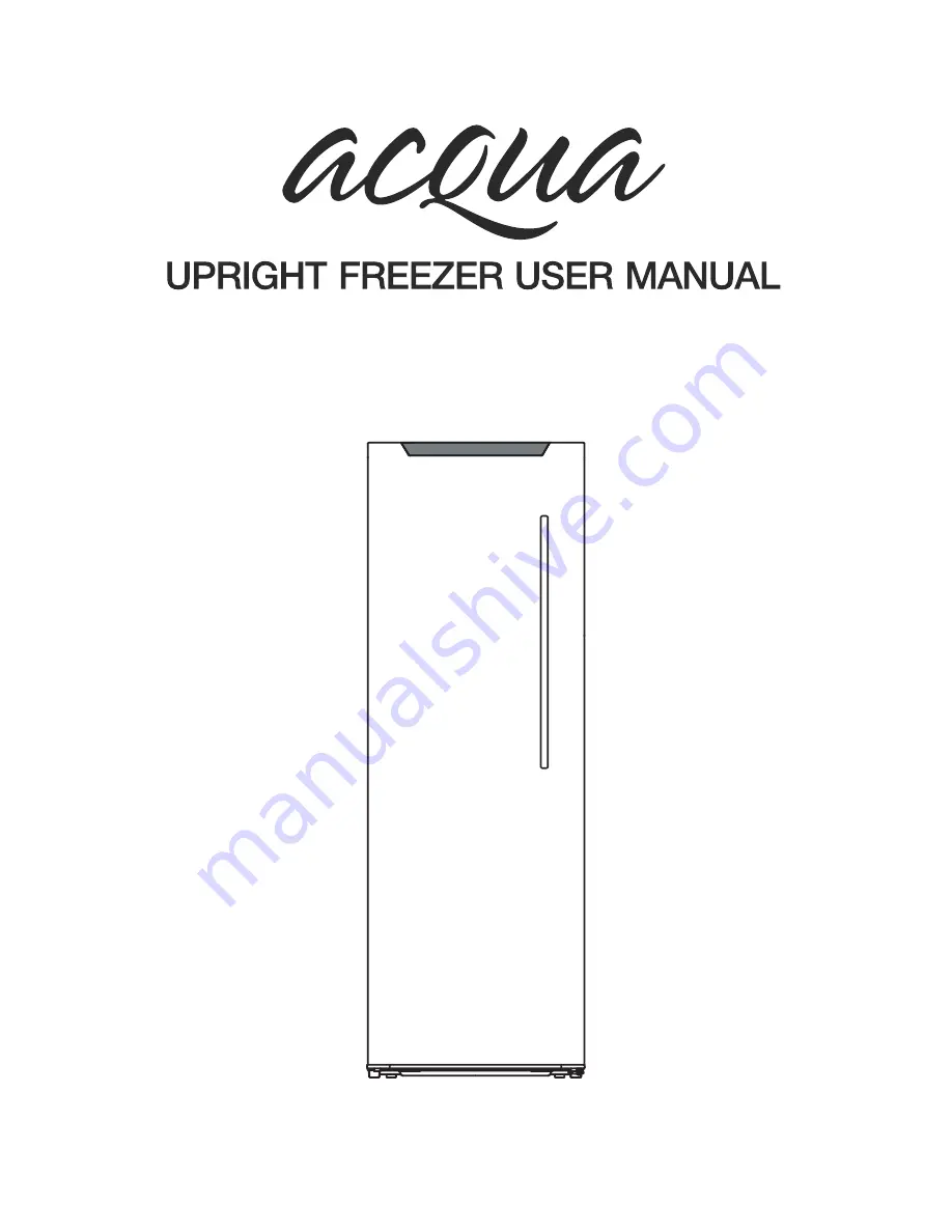 Acqua GY-NE255FR User Manual Download Page 1