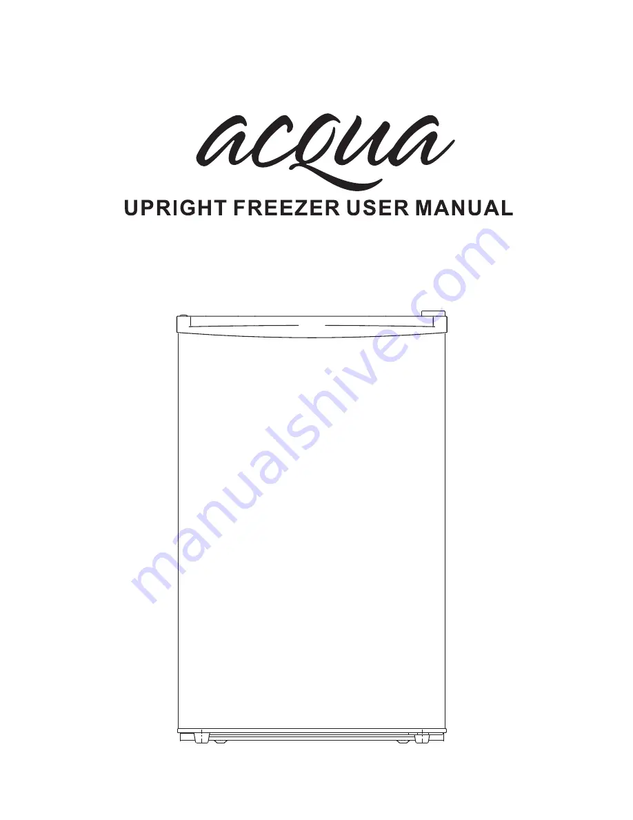 Acqua GY-NE80FR User Manual Download Page 1