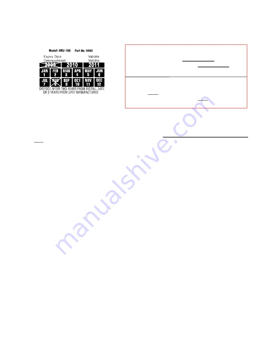 ACR Electronics GLOBAL FIX - REV G Product Support Manual Download Page 8