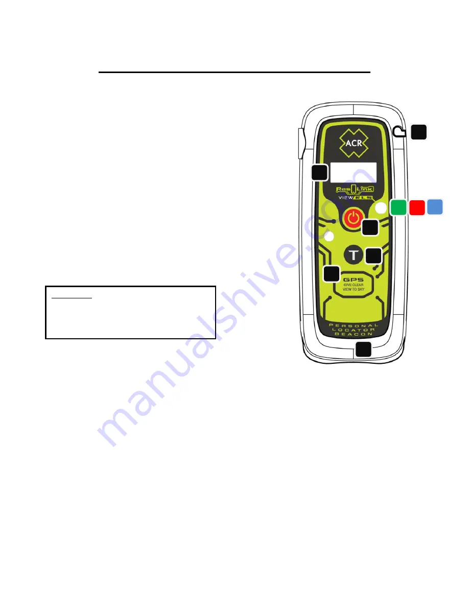 ACR Electronics PLB-410 Скачать руководство пользователя страница 10