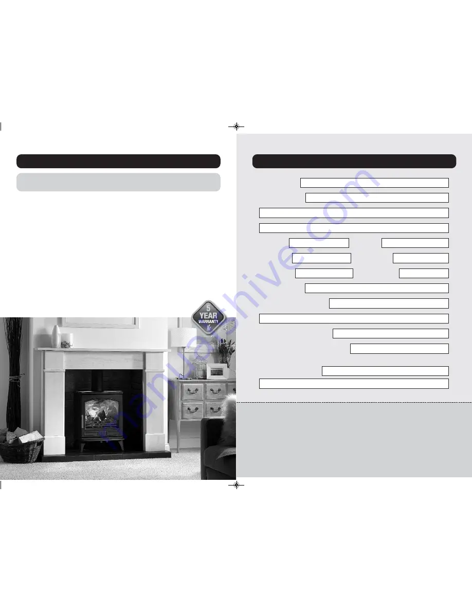 ACR STOVES Ashdale FB2MF Скачать руководство пользователя страница 8